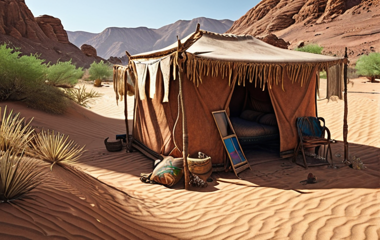 Image Prompt 1: The Nomad's Oasis**
