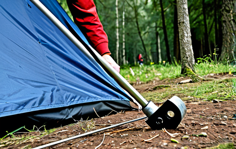 텐트 설치 방법 - Setting up the Tent - Strategic Unpacking**
"A person carefully unpacking a camping tent in the Sie... 텐트 설치 방법 - Setting up the Tent - Strategic Unpacking**
"A person carefully unpacking a camping tent in the Sie...